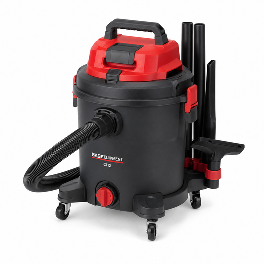 Gagequipment CleanTrail 12-Gallon Wet/Dry Shop Vacuum