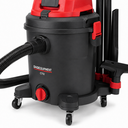 Gagequipment CleanTrail 12-Gallon Wet/Dry Shop Vacuum